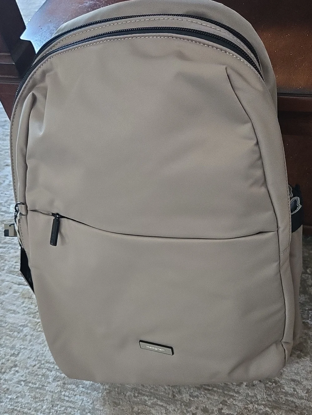 HEDGREN Taupe  Backpack - Minimalist Everyday Pack. NEW WITH TAG!!